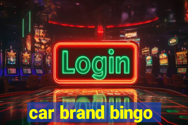 car brand bingo